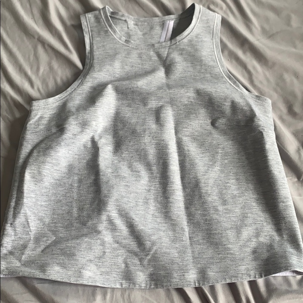 grey lulu lemon tank